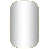 vidaXL Miroir mural Doré 80x50 cm