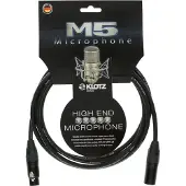 Klotz M5FM06 câble XLR 3 broches 6 mètres
