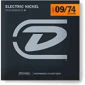 Dunlop Jeu Electrique Hybrid EXTRA-light 8 Cordes 9-74