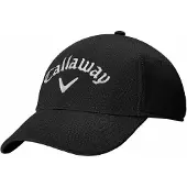Callaway Mens Side Crested Structured Black UNI Casquette