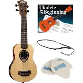 Lag TKU150SE SET Natural Ukulélé soprano