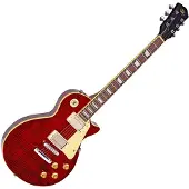 SX EF3D Transparent Wine Red Guitare électrique