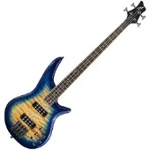 Jackson JS3Q Spectra IV IL Amber Blue Burst Basse électrique