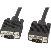 Lanberg CA-VGAC-10CC-0030-B câble VGA 3 m VGA (D-Sub) Noir
