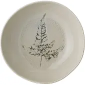 Bloomingville Assiette creuse Bea naturel - set de 6 pièces Ø21xH6 cm