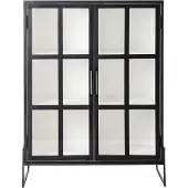 Bloomingville Opal Cabinet | Noir | Chêne | 82047017