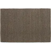 Nordal A/s Tapis Fia | Laine | Gris/marron | 8658