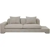 Broste Copenhagen Canapé Bay gauche beige