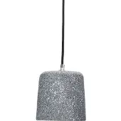 Hubsch Lampe à suspension terrazzo béton gris