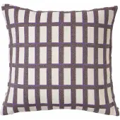 Broste Copenhagen Coussin Isa violet - 50x50cm