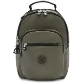 Kipling Sac à dos 'Seoul' vert foncé / noir