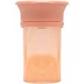 Difrax Gobelet 360 Degrés 250 ml Peach | 1 pièce