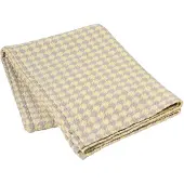 Broste Copenhagen Bernhardt plaid jaune