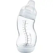 Difrax Biberon-S Blanc Verre 310 ml Bouteilles