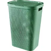 Curver Infinity Recycled Box Linge Dot 60l Vert44x35xh60cm