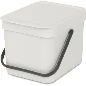 Brabantia Sort & Go 6 Litres Light Grey