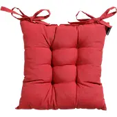 Madison Galette de Chaise Madison Panama Brick Red (46 x 46 cm)