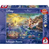 Schmidt Puzzle - Thomas Kinkade : La Petite Sirène, 1000 pièces