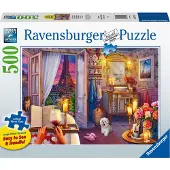 Ravensburger Puzzle Cozy Places : Salle de bain à Paris XXL 500 pièces