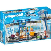 Playmobil City Action Aéroport avec tour de contrôle ; 5338