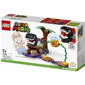 LEGO 71381 Super Mario Rencontre avec Chain Chomp, ensemble d'extension, jeu à construire avec figurine Hackus