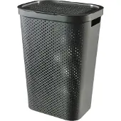Curver Coffre à linge INFINITY DOTS 60L 43.7 x 35.1 x 60.2 cm