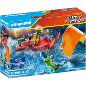 Playmobil Kitesurfeur avec sauvetage en hors-bord