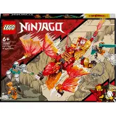 LEGO 71762 NINJAGO Kais Fire Dragon EVO avec figurine de dragon de feu et de serpent