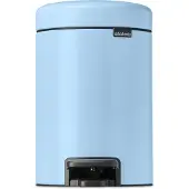 Brabantia NewIcon Poubelle à Pédale 3 Litres Dreamy Blue