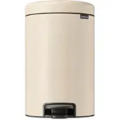 Brabantia NewIcon Poubelle à Pédale 12 Litres Soft Beige