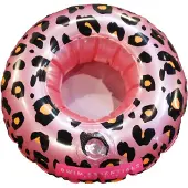 Swim Essentials porte-gobelet gonflable 20 cm PVC rose