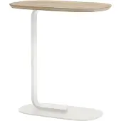 Muuto Relate Table d'appoint Solid Oak|Off-White | 60.5 cm