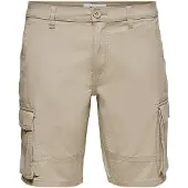 Only & Sons Pantalon cargo 'Cam Stage' beige
