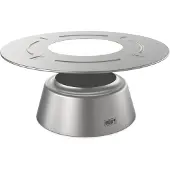 Weber Régulateur de chaleur pour charbon de bois WBR.7666 en acier inoxydable