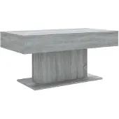 vidaXL Table basse Gris Sonoma 96x50x45 cm Bois composite