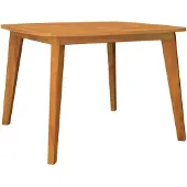 vidaXL Table de jardin 110x110x75 cm bois massif acacia