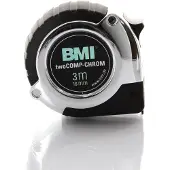 Bmi Mètre-ruban de poche chrome longueur 3 m largeur 16 mm mm/cm EG II plastique aut