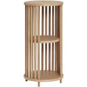 Hubsch Table d'appoint en chêne - naturel