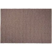 Broste Copenhagen Tapis Boris marron foncé - 140x200cm