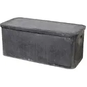 Broste Copenhagen Banc/boîte de rangement en fibre