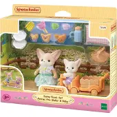 Sylvanian Families Figurine Le set de pique-nique des frères et sœurs Fennec