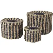 Broste Copenhagen Lot de 3 paniers Polly