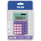 Milan Calculatrice Potet Calculatrice à 8 chiffres (Fonctionnement sur piles, Panneau solaire)