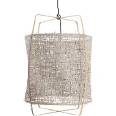 Ay Illuminate Suspension Z2 blond bambou gris carton ø67x100cm