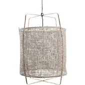 Ay Illuminate Suspension Z1 bambou gris carton ø67x100cm