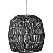 Ay Illuminate Suspension Nama 5 rotin noir ø78cm