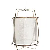 Ay Illuminate Suspension Z1 bambou blanc cachemire ø67x100cm