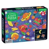 Galison Cosmic Fruits Scratch and Sniff Puzzle by Mudpuppy - Mudpuppy