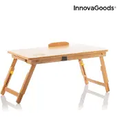 InnovaGoods Lapwood Side Table Doré