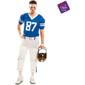 MOM Rugby Player Man Costume Beige XL Enfants